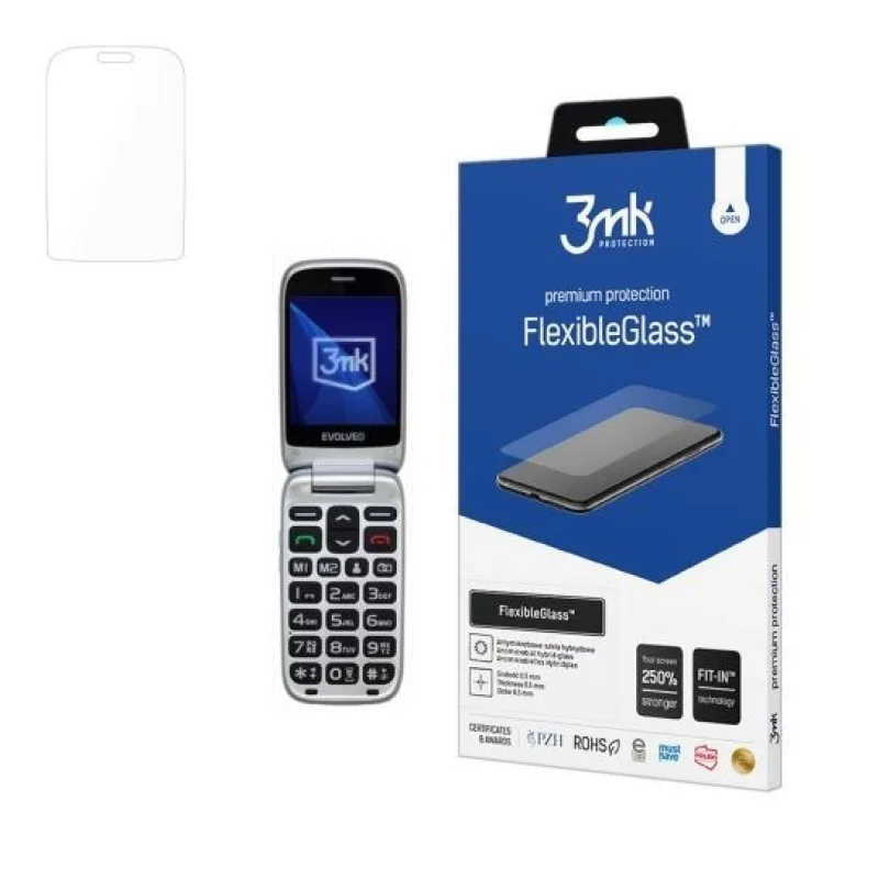 3mk hybridní sklo FlexibleGlass pro Evolveo EasyPhone FS 5903108654005