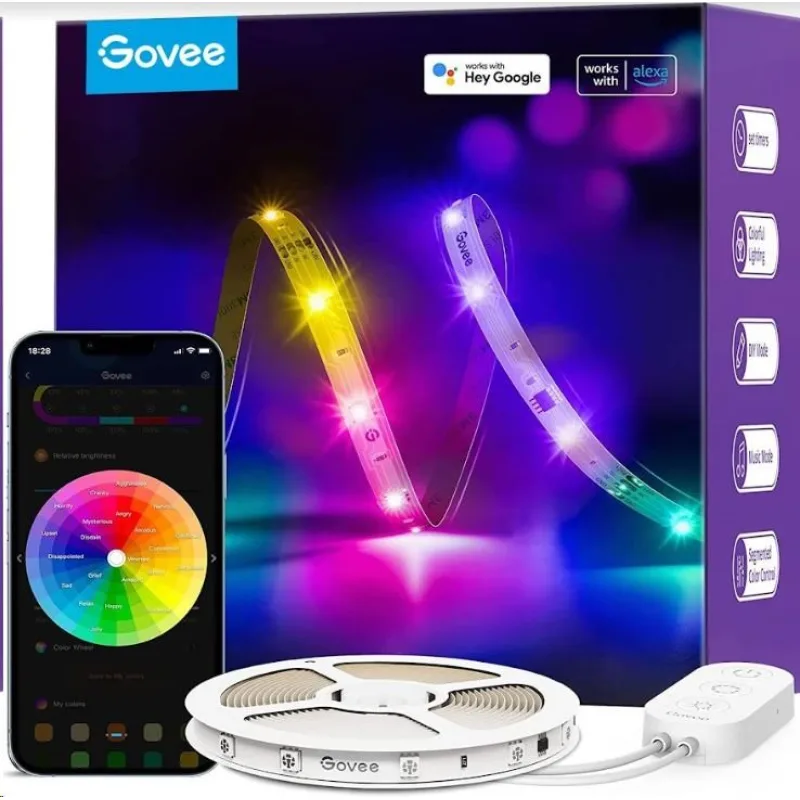 Govee WiFi RGBIC PRO Smart LED pásek 5m H618A3D1