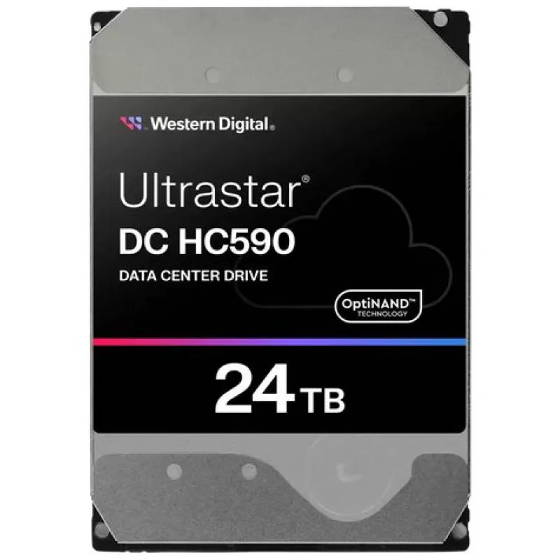 WD Ultrastar DC HC590/ 24TB/ HDD/ 3.5"/ SATA/ Čierna/ 5R 0F65684