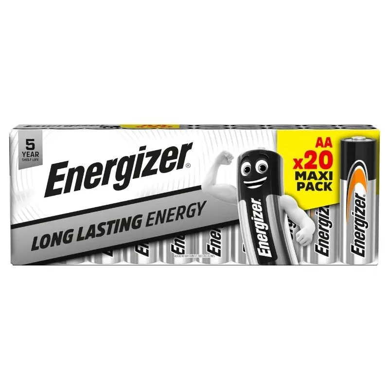 Energizer LR6/ 20 Everyday AA family 20pack Alkalické EE011
