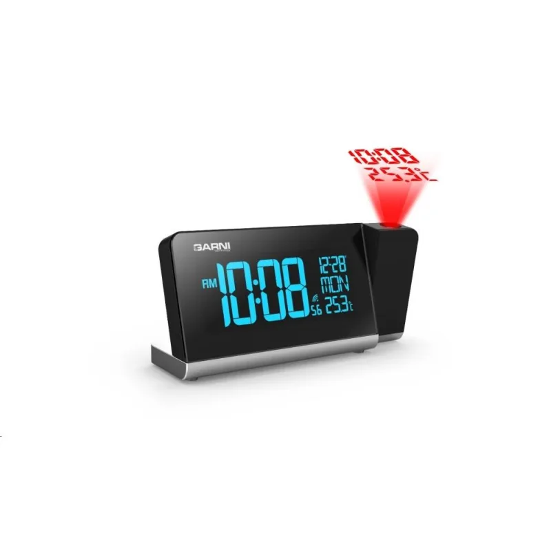 GARNI 165 Arcus - digitální budík s projekcí času a vnitřní teploty GARNI…