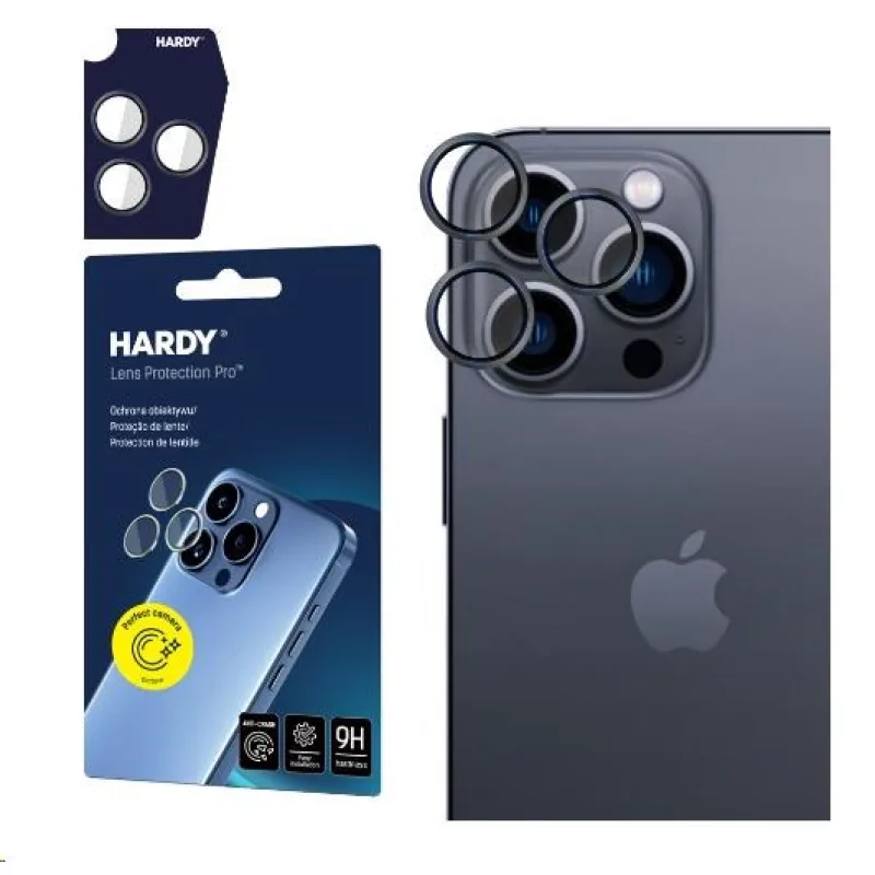 3mk HARDY Lens Protection Pro pro iPhone 15 Pro Max Black 5903108573375