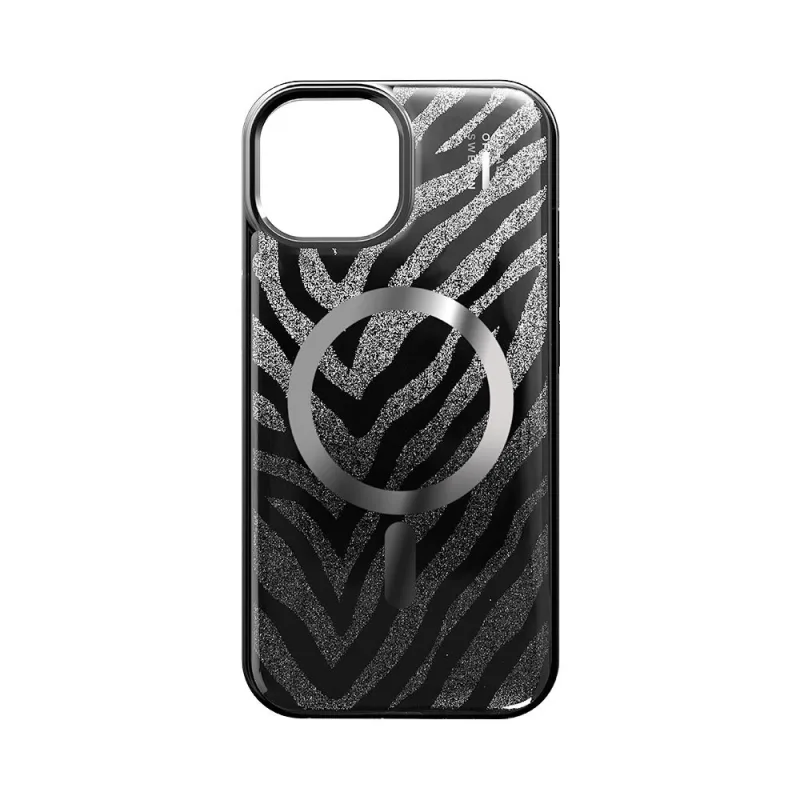 iDeal Fashion Clear Case MagSafe iPhone 13/14/15/ 16e Zebra Mystique…