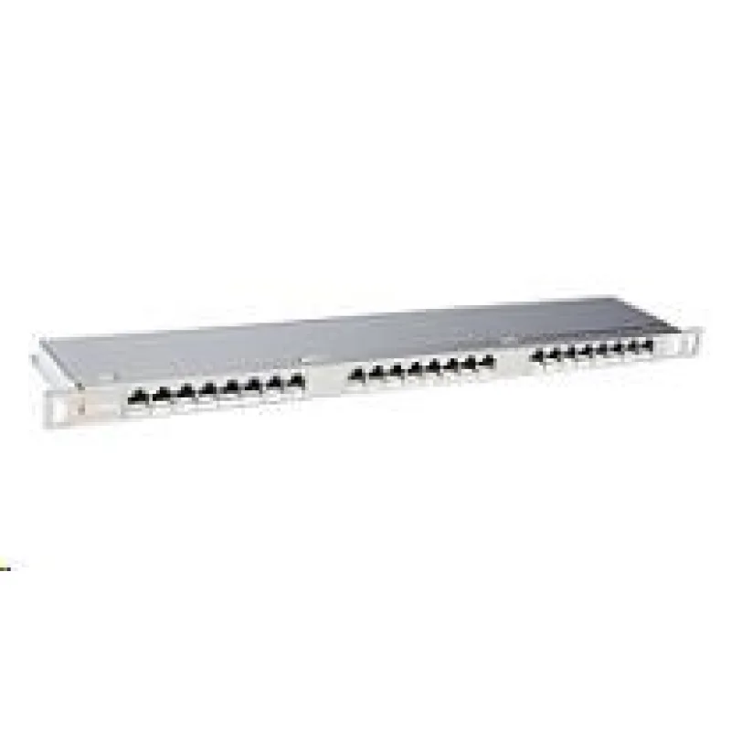 Solarix Patch panel 24xRJ45 CAT6 STP s 0, 5U SX24HD-6-STP-SL 24000147