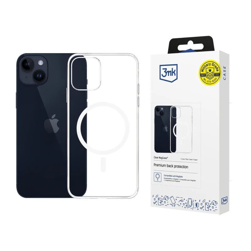 3mk ochranný kryt Clear MagCase pro Apple iPhone 15 Pro Max 5903108587075