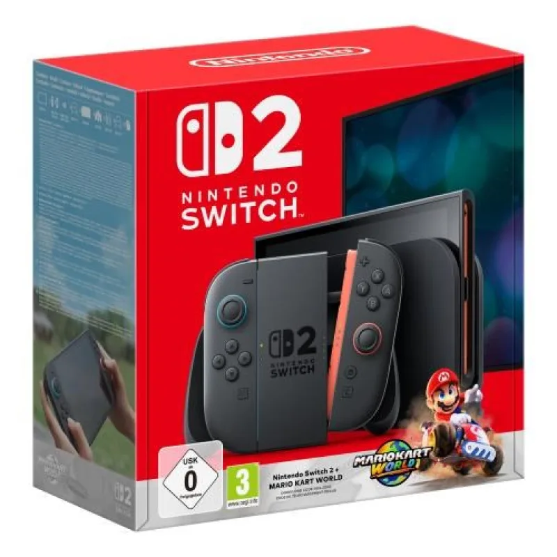 Nintendo Switch 2 + Mario Kart World 45496321529