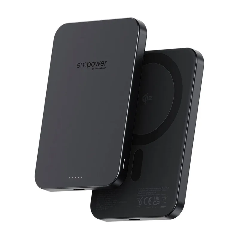 PanzerGlass EMPOWER Wireless Qi2 Powerbank 5.000 mAh - Black EM78115