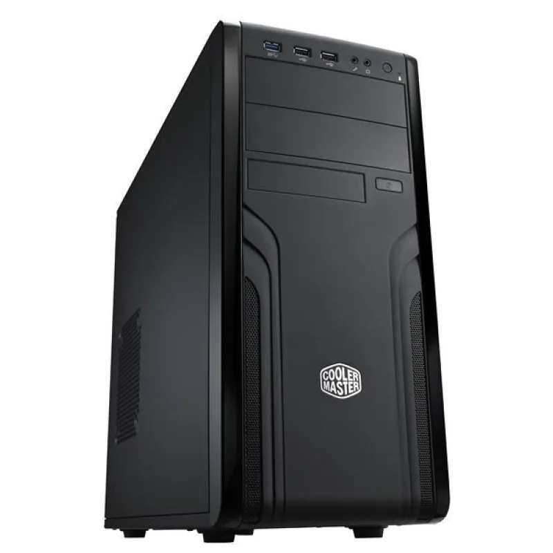 Cooler Master case Force 500, ATX, 1x 120mm Fan, Černá FOR-500-KKN1