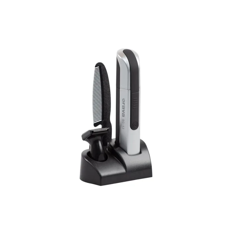 Orava SC-12 zastřihovač nosních chloupků, 2 stříhací hlavy, stříbrná…