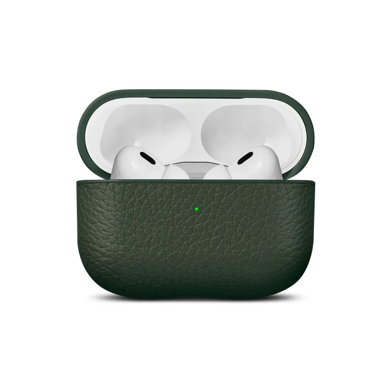 Woolnut Leather Case for AirPods Pro (2nd gen) Green WN-APP2-C-2021-GN