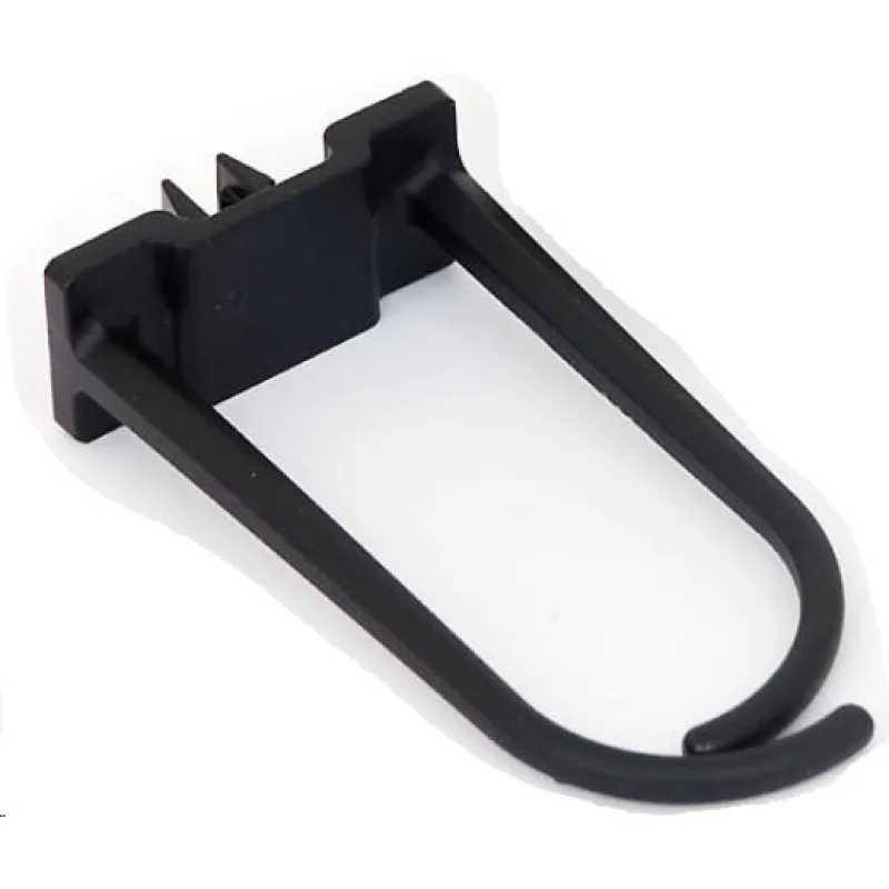 TRITON Plastový hák na vedenie káblov, veľký, 60x30 mm, sivý RAC-MS…