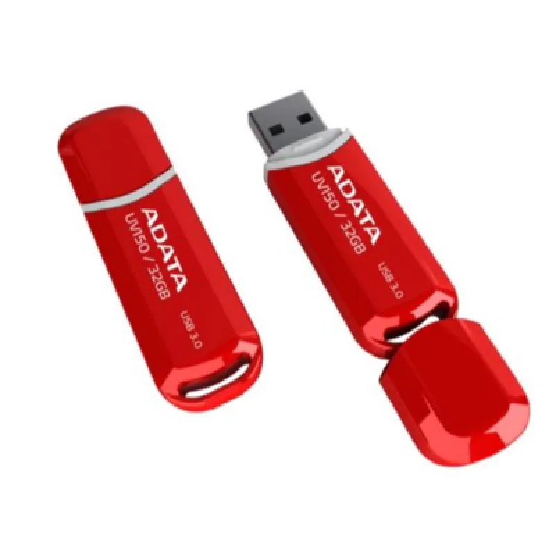 ADATA UV150/ 32GB/ USB 3.2/ USB-A/ Červená AUV150-32G-RRD