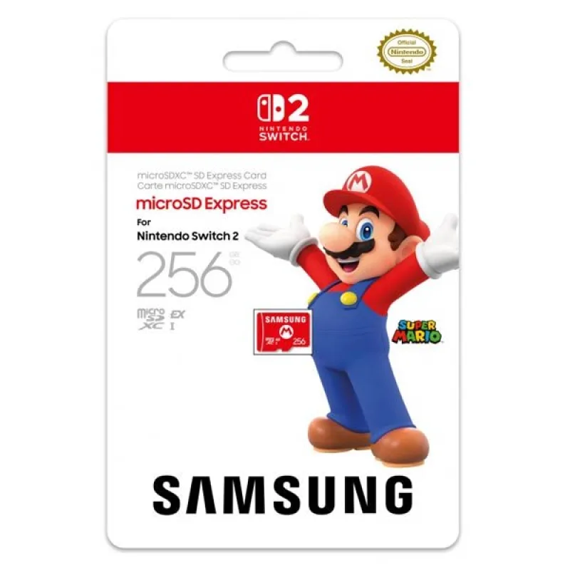 Samsung Nintendo Switch 2 microSD Express 256 GB MB-MZ256S