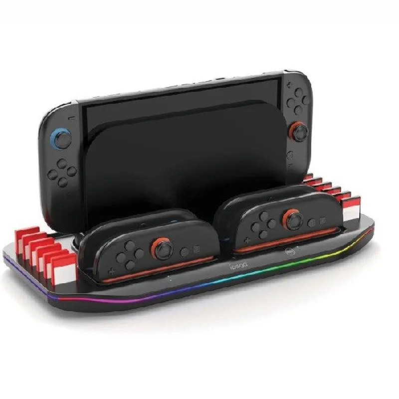 iPega SW2210 Multifunkčný Nabíjací RGB Stojan pre Nintendo Switch 2,…