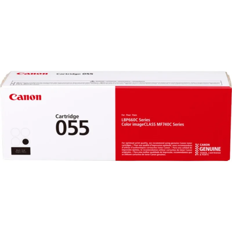Canon CRG 055 Black, 2 300 str. 3016C002