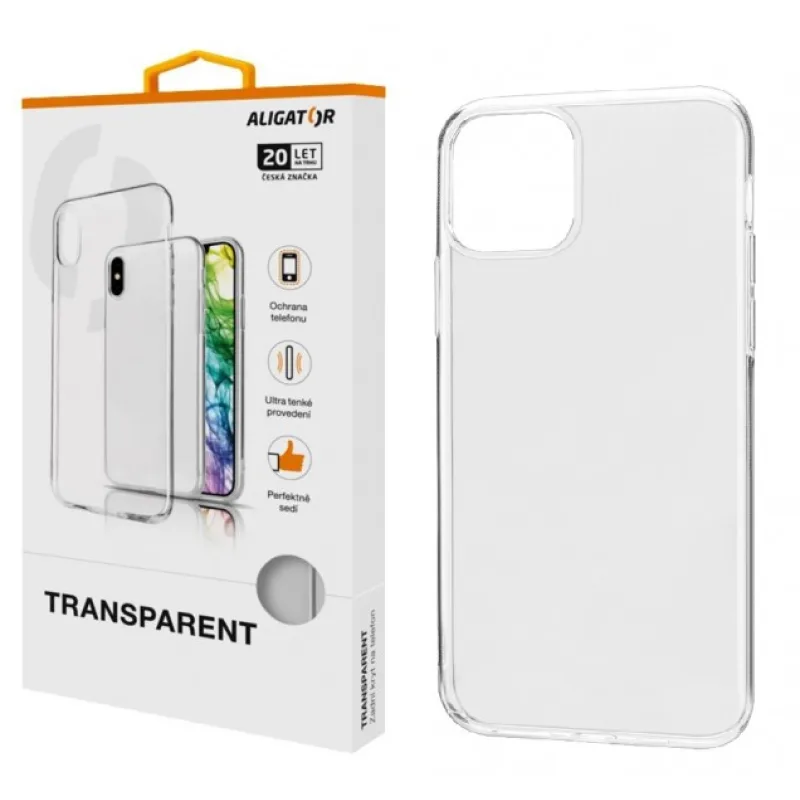 ALIGATOR Pouzdro Transparent Apple iPhone 11 Pro MAX PTA0034