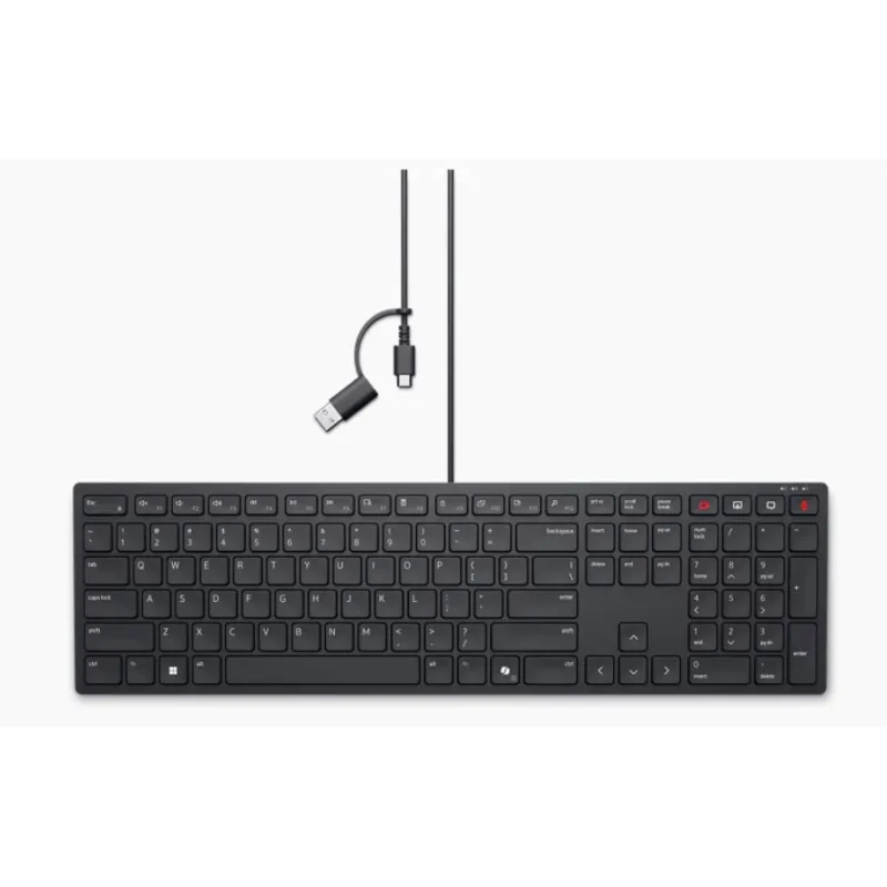 Dell KB525C drôtová klávesnica US INT USB/ USB-C 580-BBSX