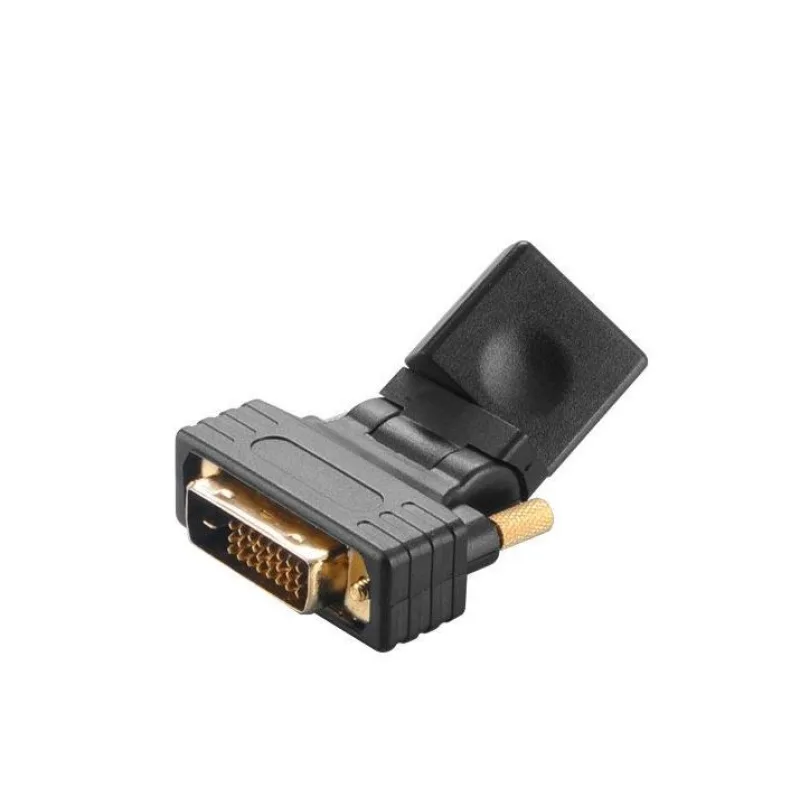 AKASA - uhlová redukcia DVI-D na HDMI AK-CBHD16-BK