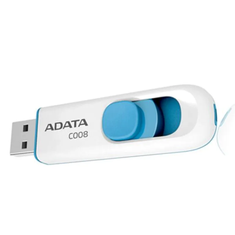 ADATA C008/ 16GB/ USB 2.0/ USB-A/ Modrá AC008-16G-RWE
