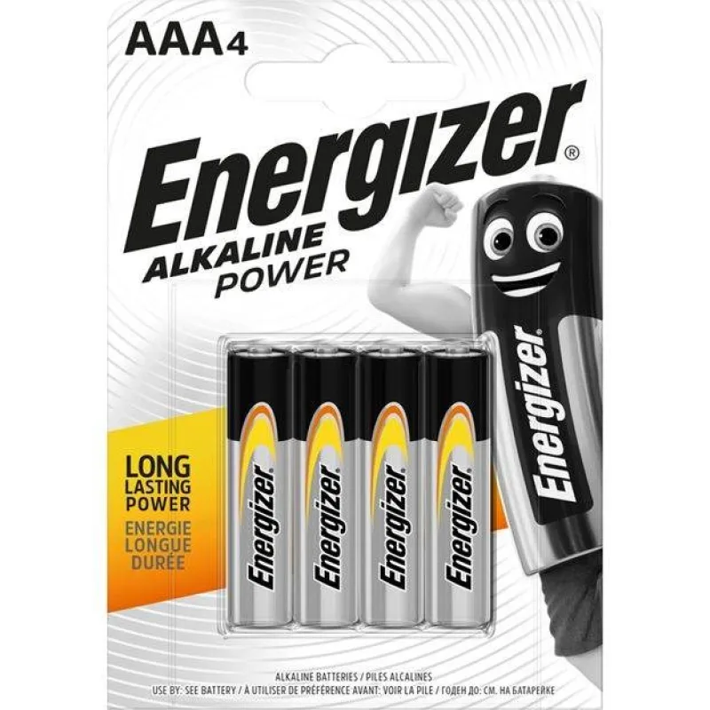 Energizer LR03/ 4BP Alkaline Power AAA 4pack EB001
