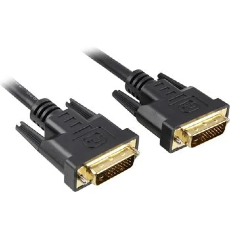 PremiumCord DVI-D prepojovací kábel, dual-link, DVI (24 +1), MM, 3m…