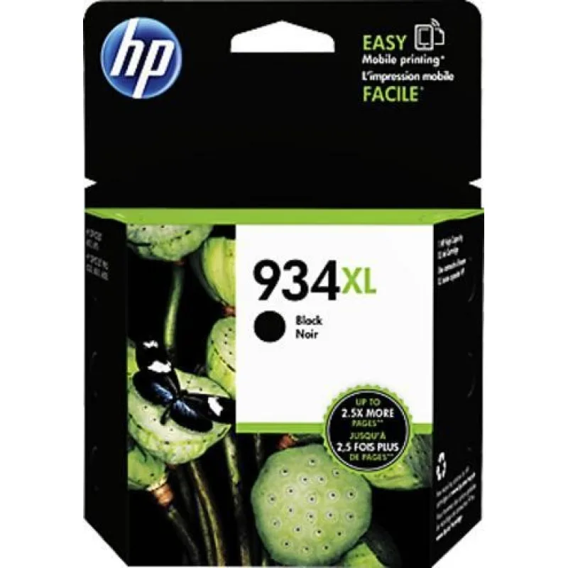 HP 934XL čierna atramentová kazeta, C2P23AE C2P23AE