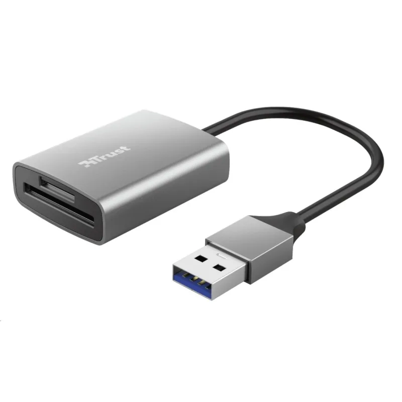 Čítačka pamäťových kariet TRUST DALYX Rýchla, externá, USB 3.2, 8cm…