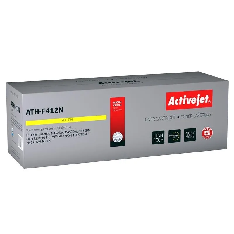 ActiveJet toner ATH-F412N náhrada za HP CF412A, žltý, 2300str ATH-F412N