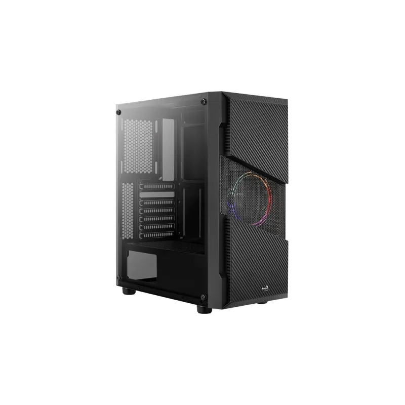 AEROCOOL skříň Menace Saturn FRGB ML G, Mid tower, 2x USB 3.0, 2x…