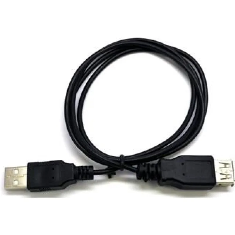 C-TECH USB A-A 3m 2.0 predlžovací, čierny CB-USB2AA-3-B