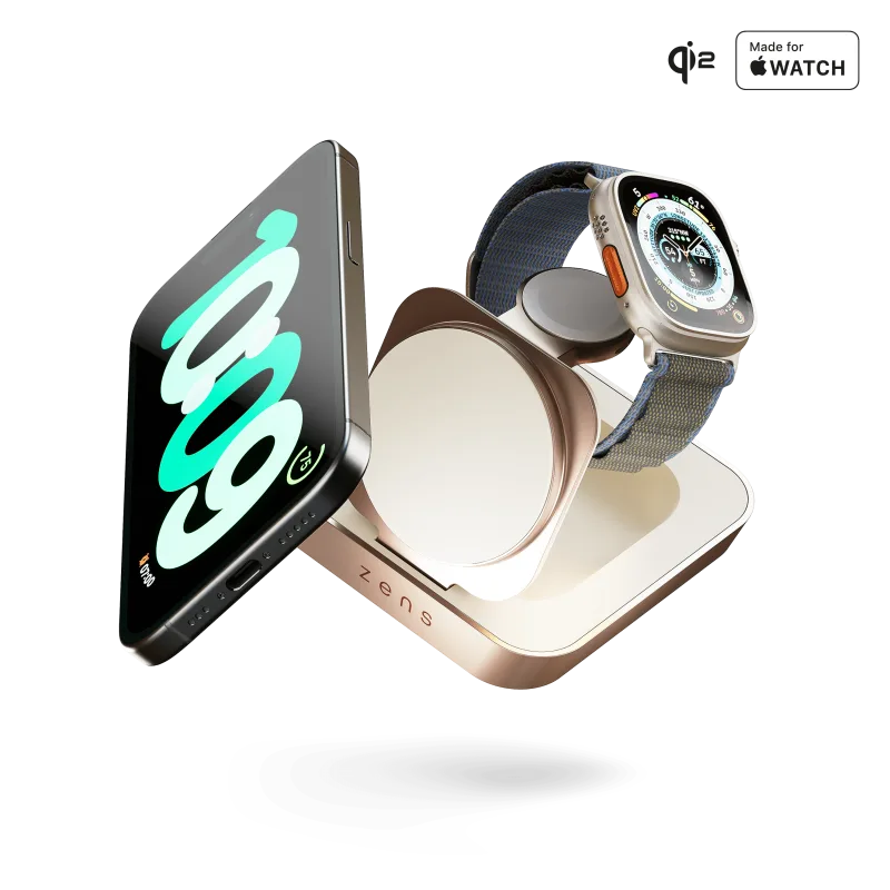 ZENS Nightstand Charger Pro 2 Copper ZEDC28W