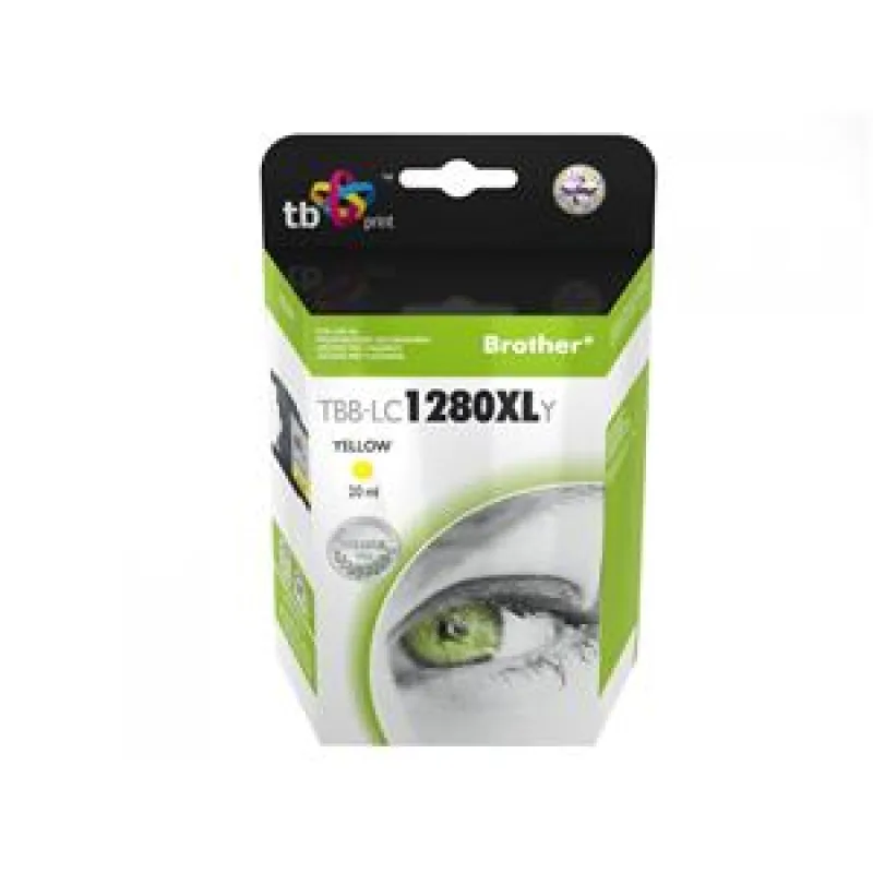 Ink. kazeta TB kompat. s Brother LC1280XLY 100% N TBB-LC1280XLY