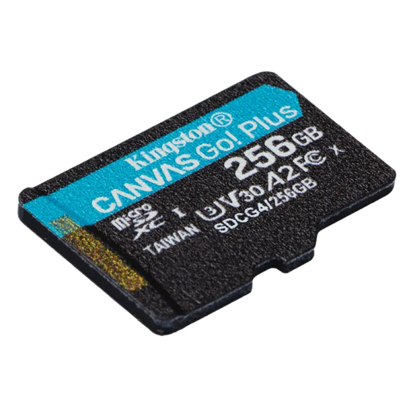 Kingston Canvas Go Plus A2/ Micro SDXC/ 256GB/ UHS-I U3 / Class 10 SDCG4…