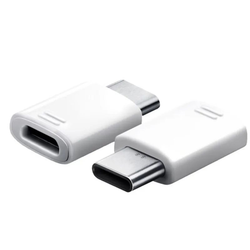 Samsung Type-C/ microUSB Adapter White (Bulk) 8595642243677