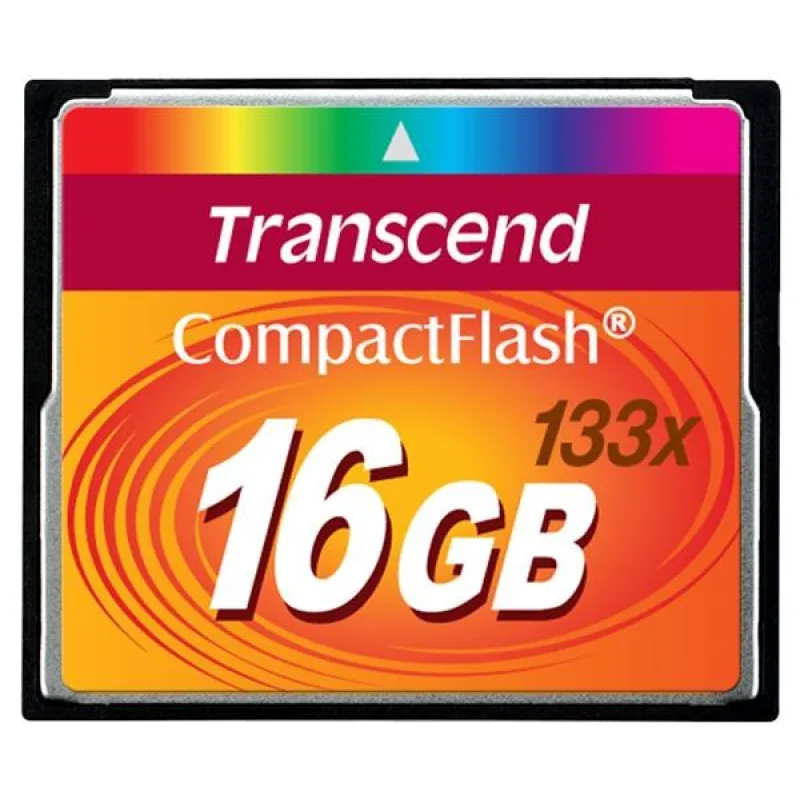 TRANSCEND Compact Flash 16 GB (133x) TS16GCF133