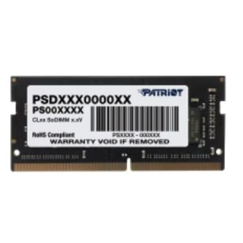 Patriot/ SO-DIMM DDR4/ 32GB/ 2666MHz/ CL19/ 1x32GB PSD432G26662S