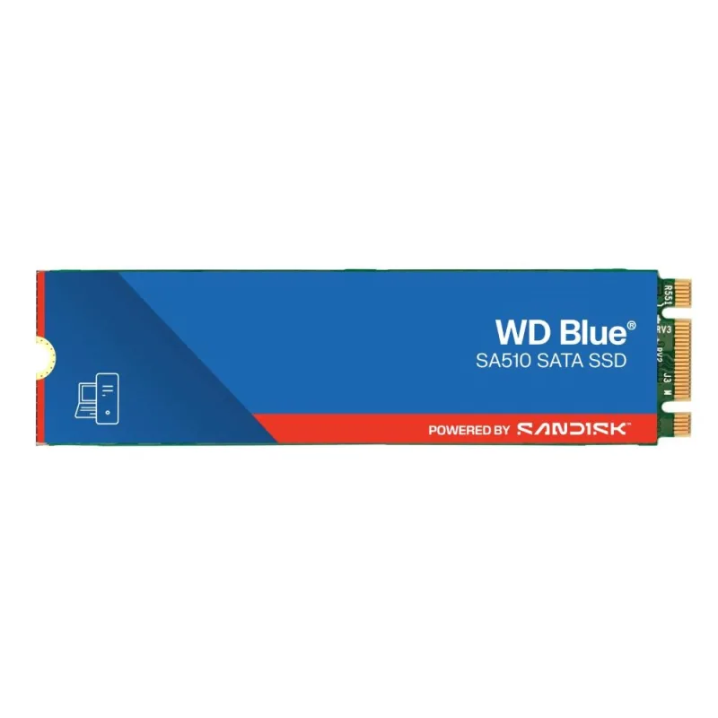 WD BLUE SSD 3D NAND WDS500G3B0B 500GB SA510 Powered by SanDisk, M.2 SATA…