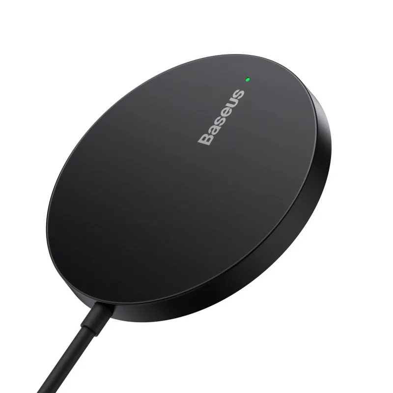 Baseus Bezdrôtová nabíjačka do siete Simple Mini3 15W USB-C čierna…