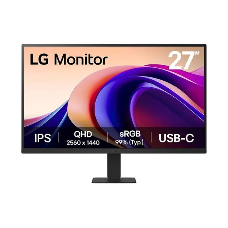 LG 32U631A-B 32"W IPS 2560x1440 5ms 5M:1 250cd HDMI USB-C(15W) 100Hz…