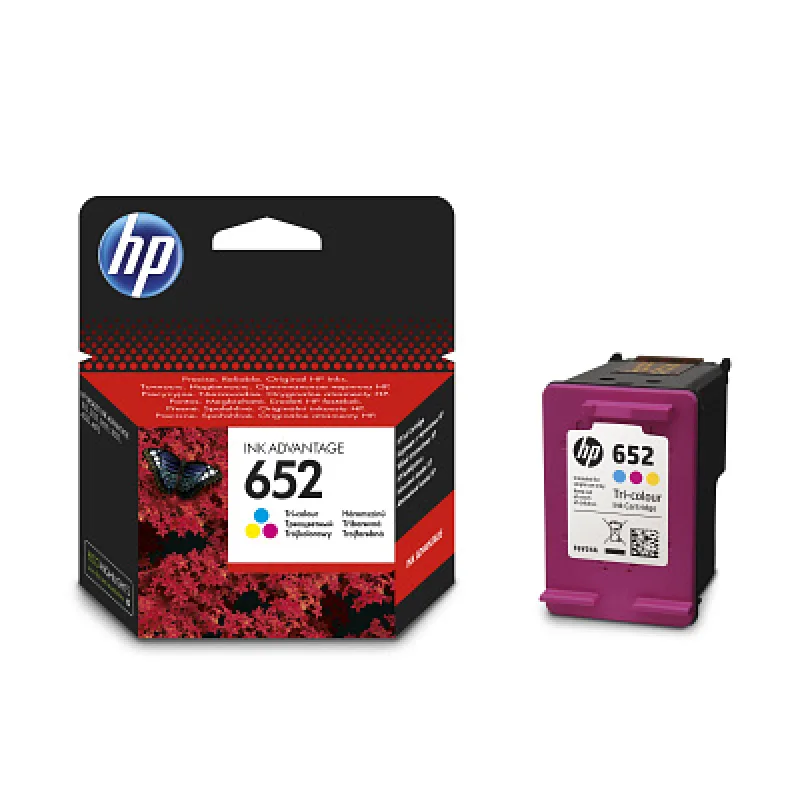 HP 652 3farebná ink kazeta, F6V24AE F6V24AE