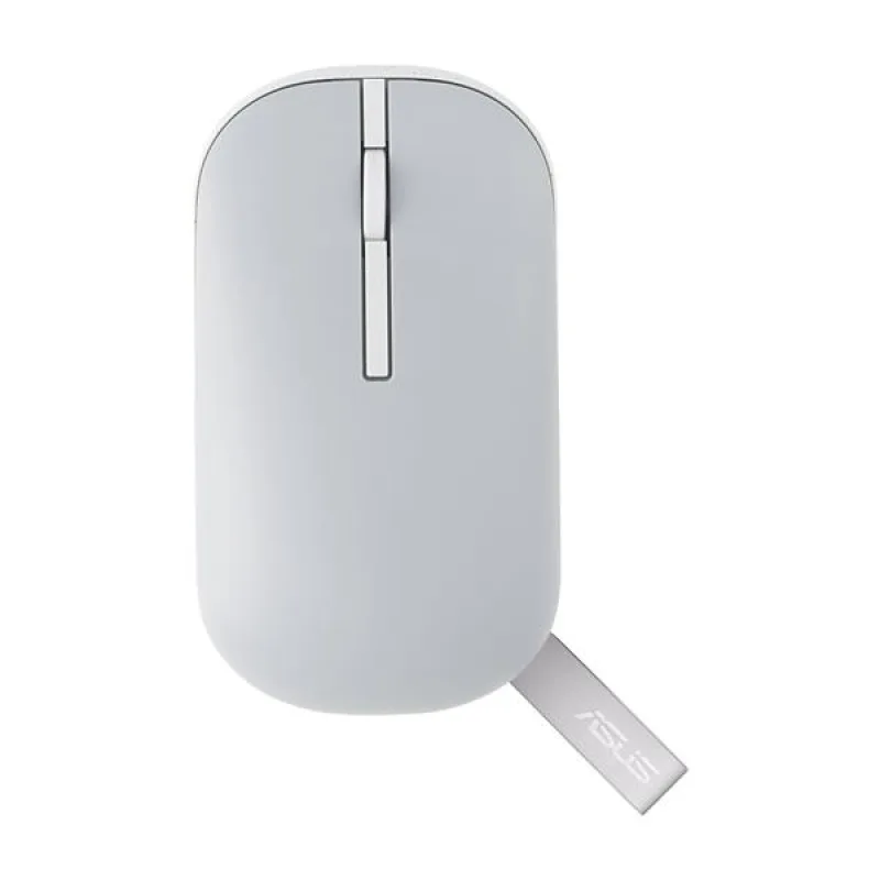 ASUS MOUSE Marshmallow MD100 šedá - optická bezdrôtová myš;;BT+2.4GHZ…