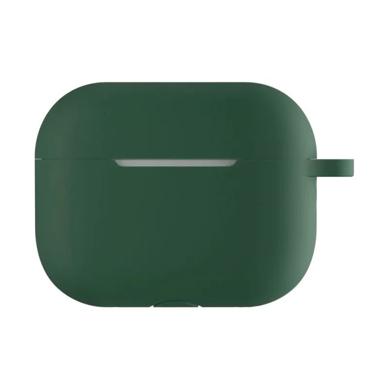 Devia puzdro Silicone Suit Case pre Apple AirPods Pro 2 - Army Green…