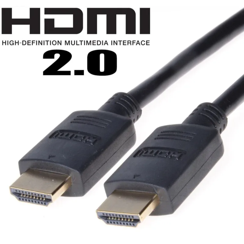 PremiumCord HDMI 2.0 High Speed+Ethernet, pozlátené konektory, 0, 5…