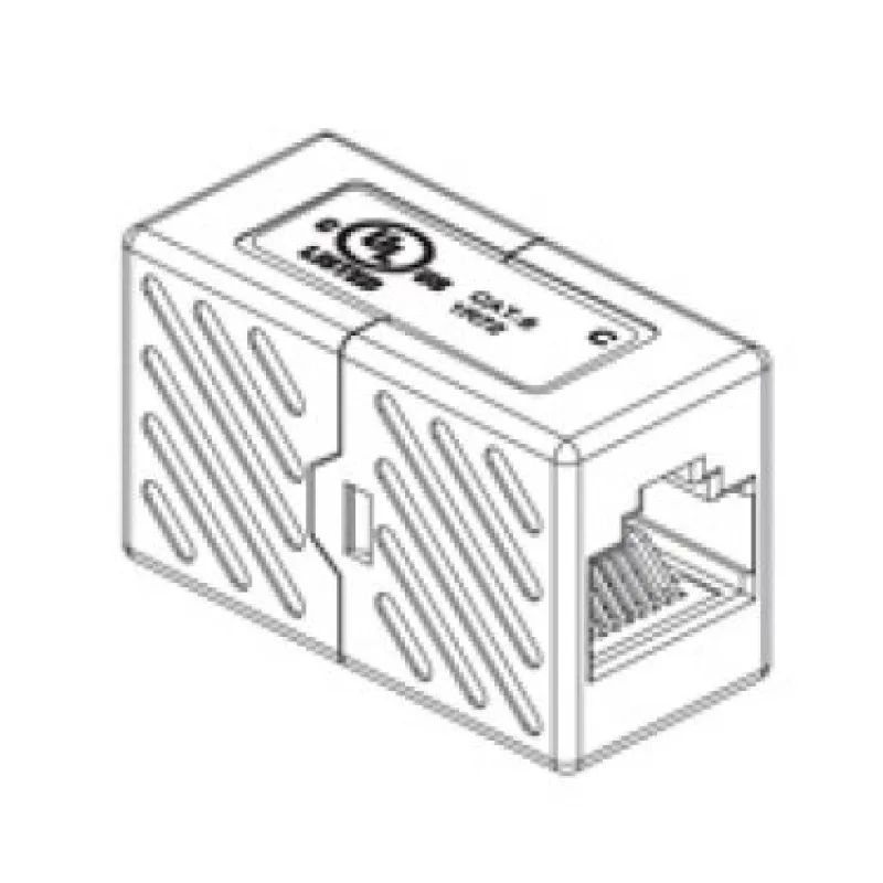 CNS prepojovacia spojka Cat5E UTP - 2x female 8p8c EC8412-CE/WH
