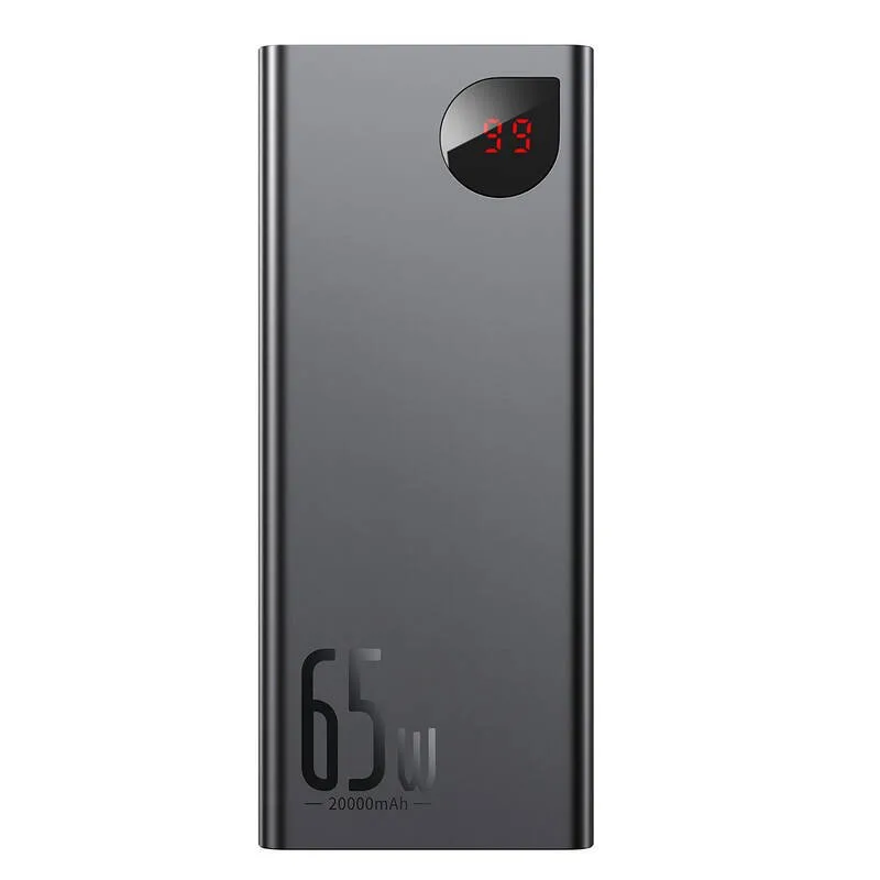 Baseus PPIMDA-D01 Adaman Digital Display Powerbanka 20000mAh 65W Black…