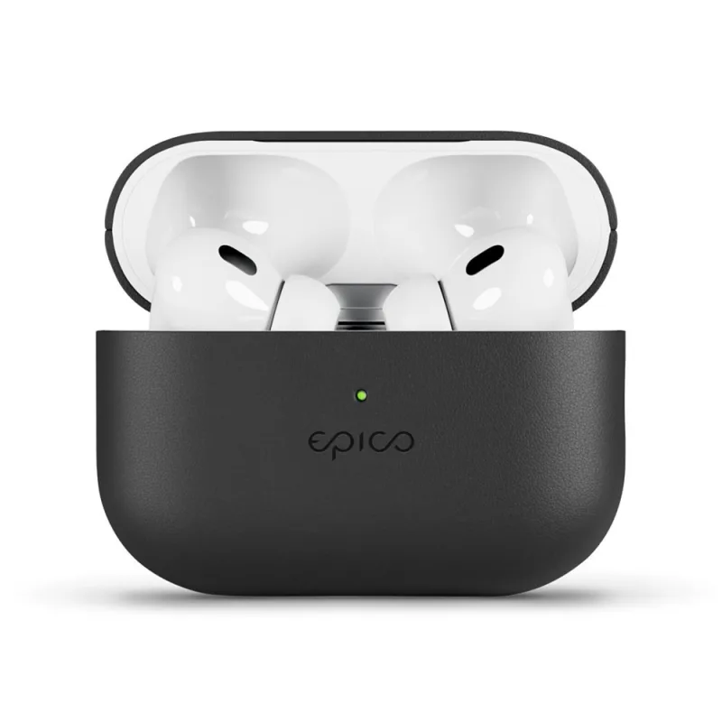 Epico Leather Case Airpods Pro 2 - čierna 9911131300038