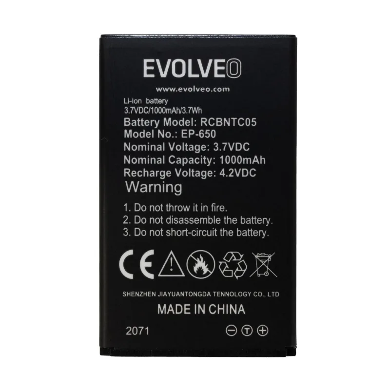 EVOLVEO orig. batéria 1000 mAh pre EasyPhone XG (EP-650) EP-650-BAT