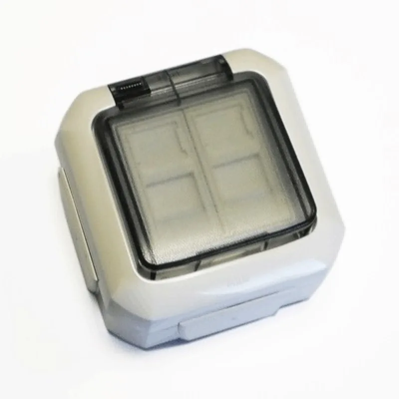 ABB Dátová zásuvka OUTDOOR IP54 UTP CAT5E 2xRJ45 2445