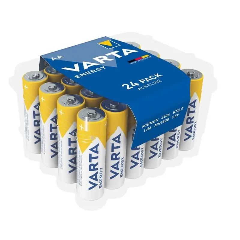 Varta LR6/ 24 Pack ENERGY 4106 - AA (24 ks) 409675,00