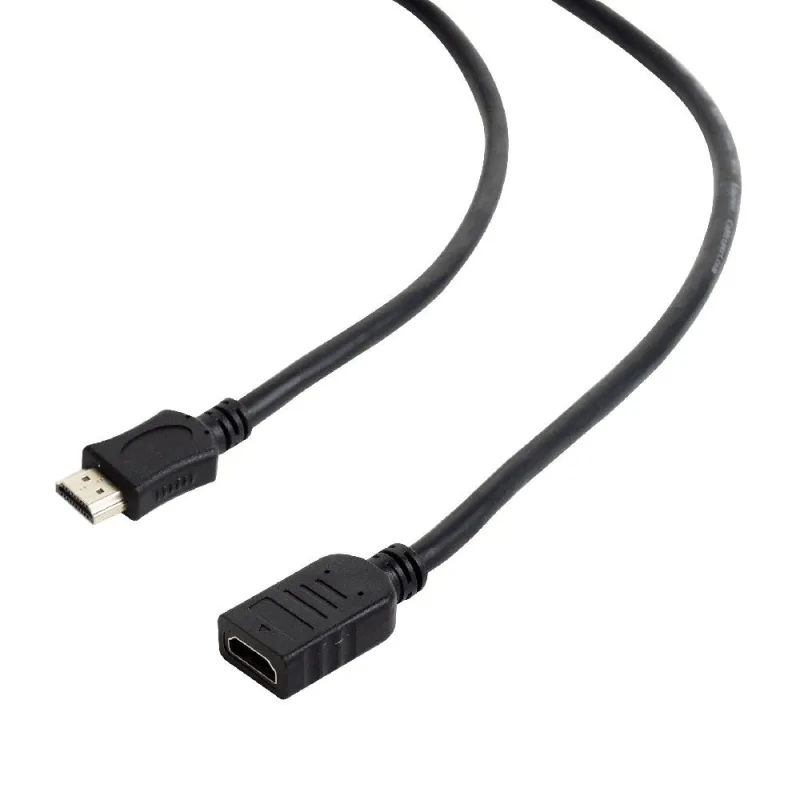Kábel CABLEXPERT HDMI-HDMI 3m, 1.4, M/ F tienený, pozlátené kontakty,…